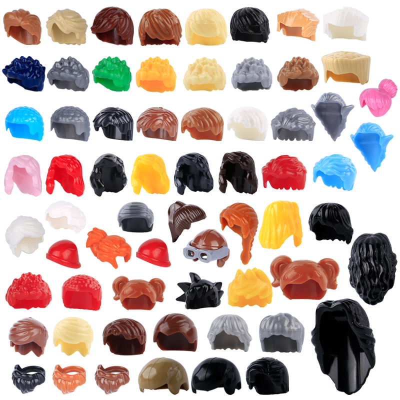 Lego Set City - Figurines de ville, accessoires pour cheveux,